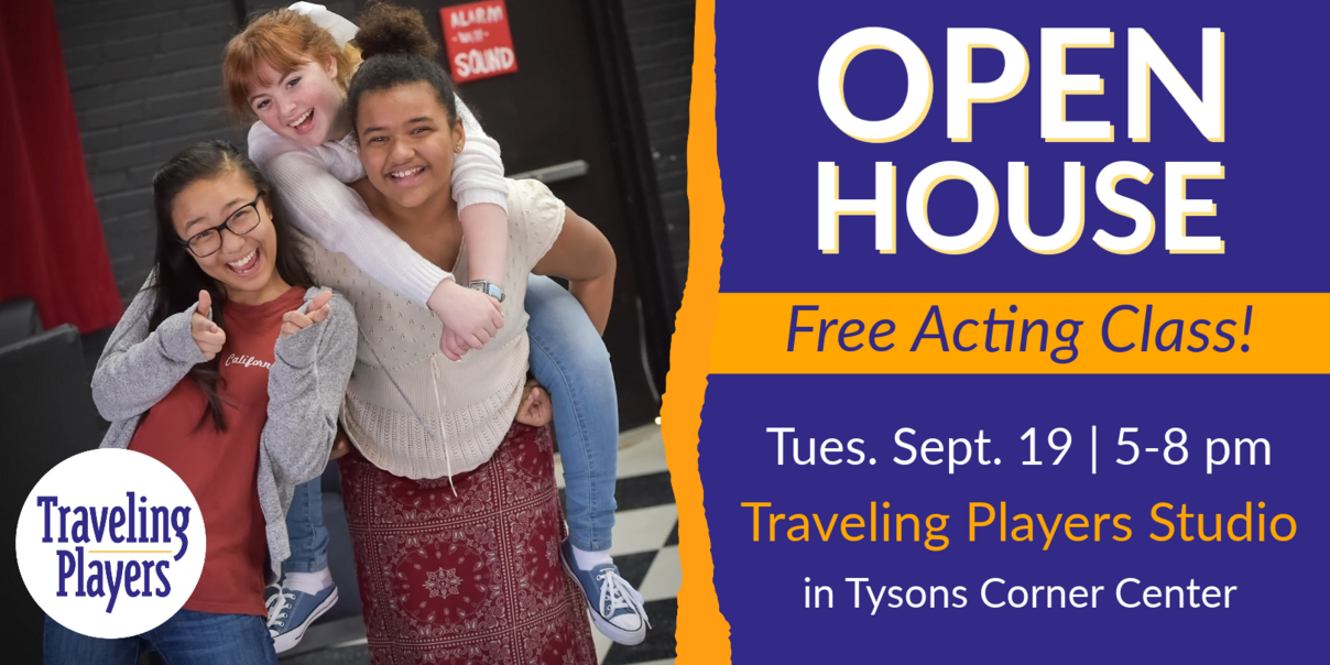 Fall Open House + Free Acting Class!