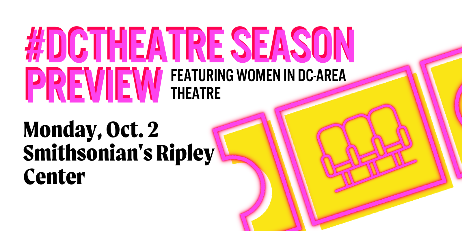 #DCTheatre Season Preview Featuring Women in DC-Area Theatre