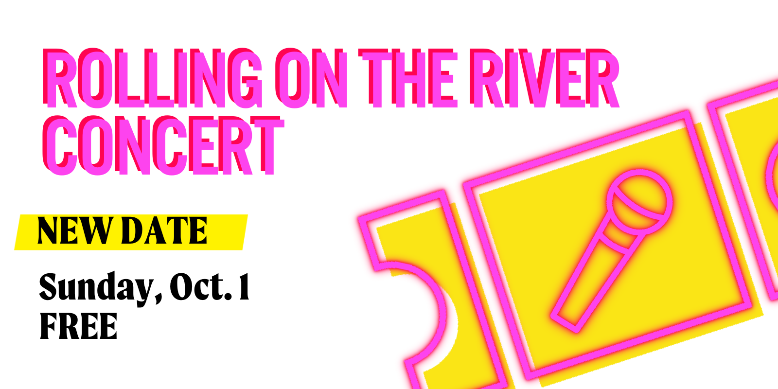 Rolling on the River Concert New Date Oct 1 District Wharf Free