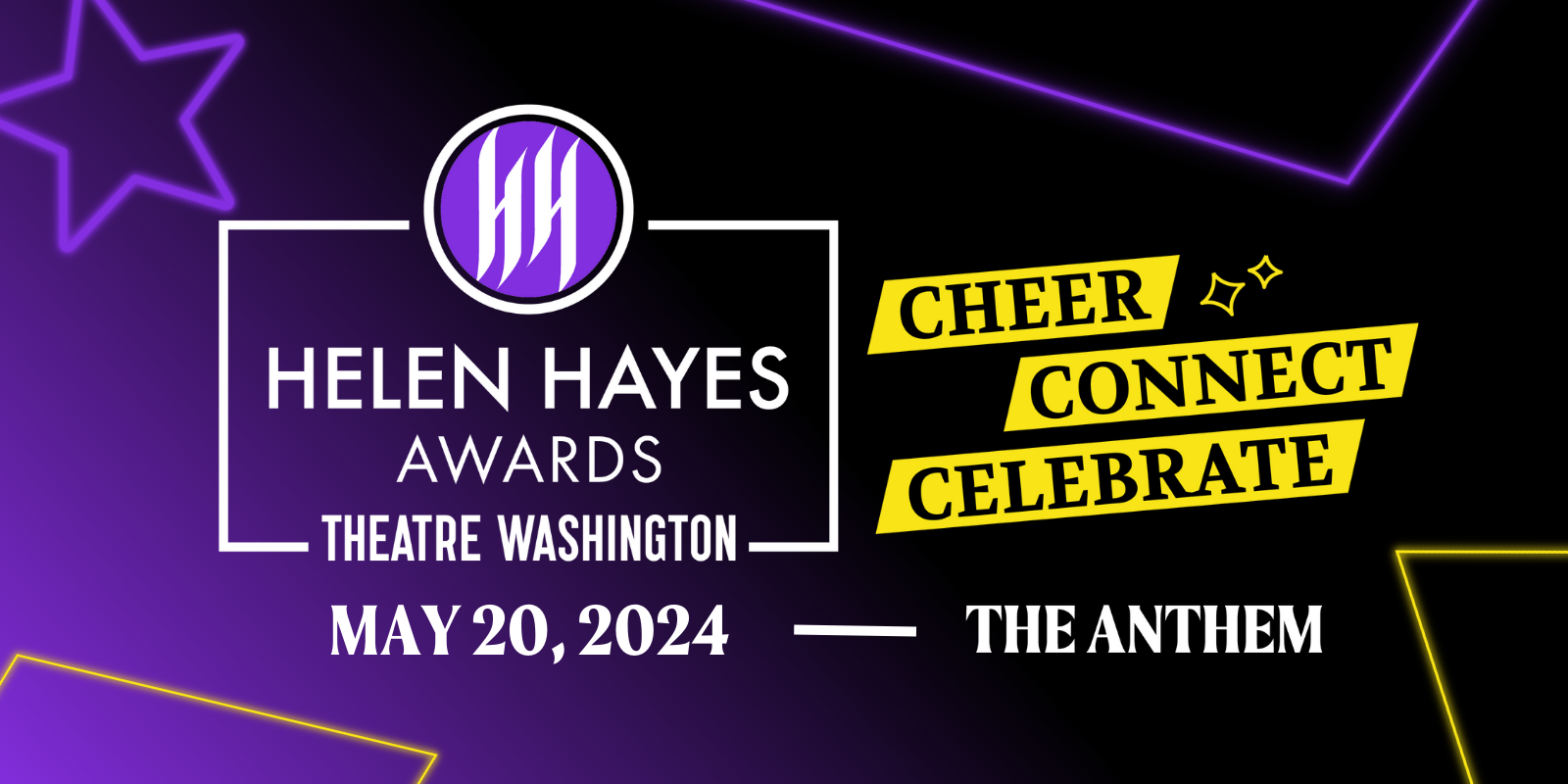 Helen Hayes Awards May 20, 2024 Cheer Celebrate Connect The Anthem
