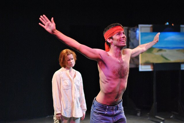 Genevieve James and Ben Kingsland in INCURABLE (Photo Chelsie Lloyd) 