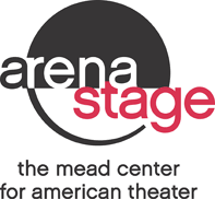 arena stage in a black and white circle