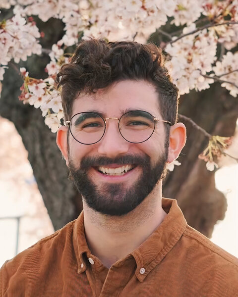 Peyton Chance, A Young white man with brown hair, beard and glasses.